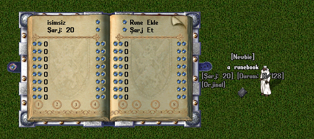 Runebook – Runebook Linkleme – Runebook Kopyalama – WiKi | North Shield UO
